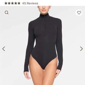 Fits Everybody Zip Long Sleeve Bodysuit